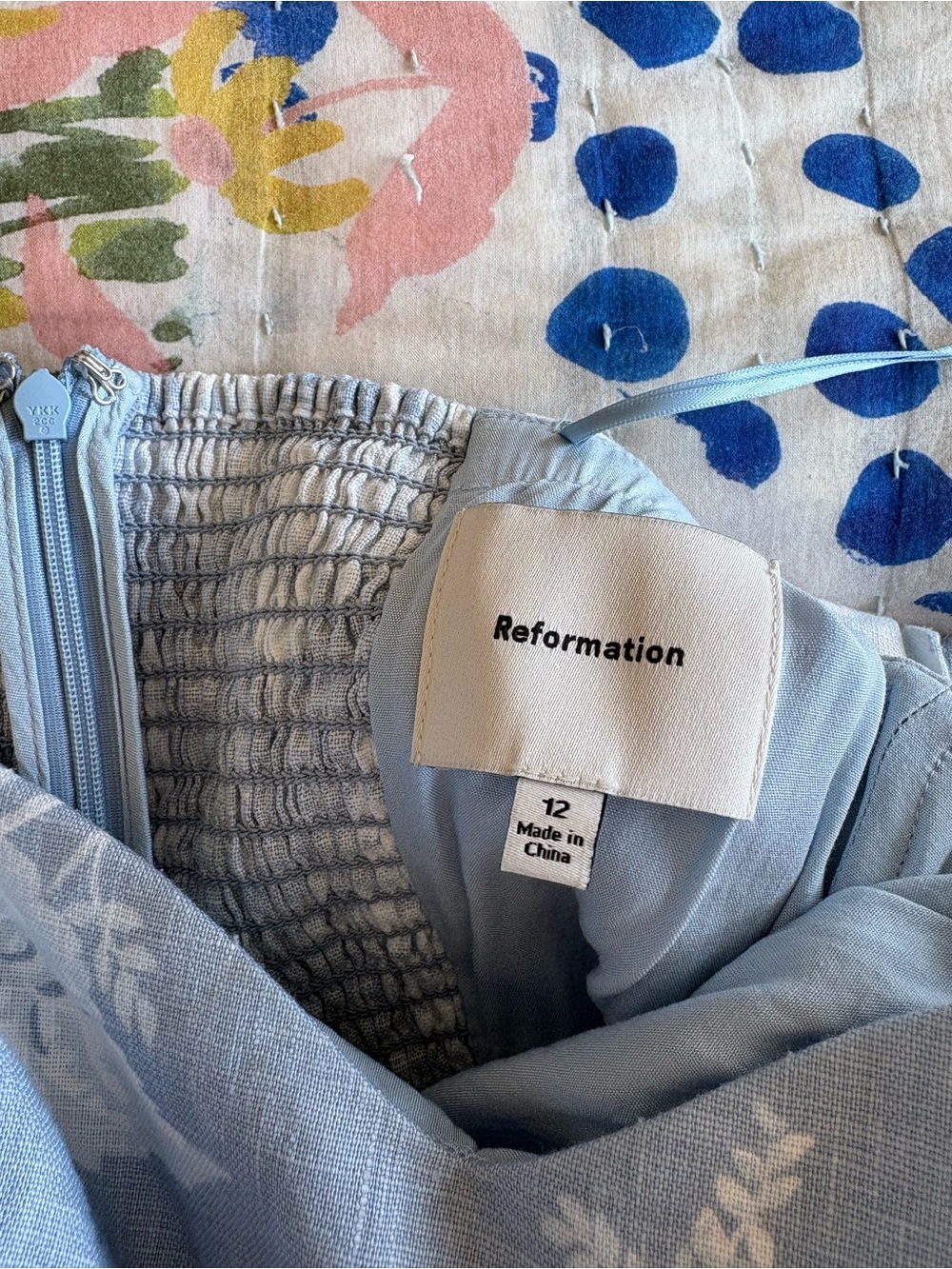 Reformation Monet Linen Dress - Picture 5 of 5